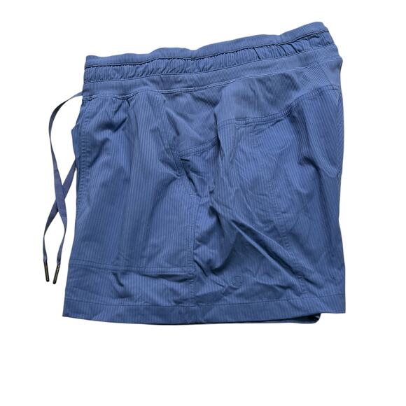 Lululemon Women’s Blue Drawstring Athletic Shorts Size 4 Lightweight gym workout - Picture 8 of 13